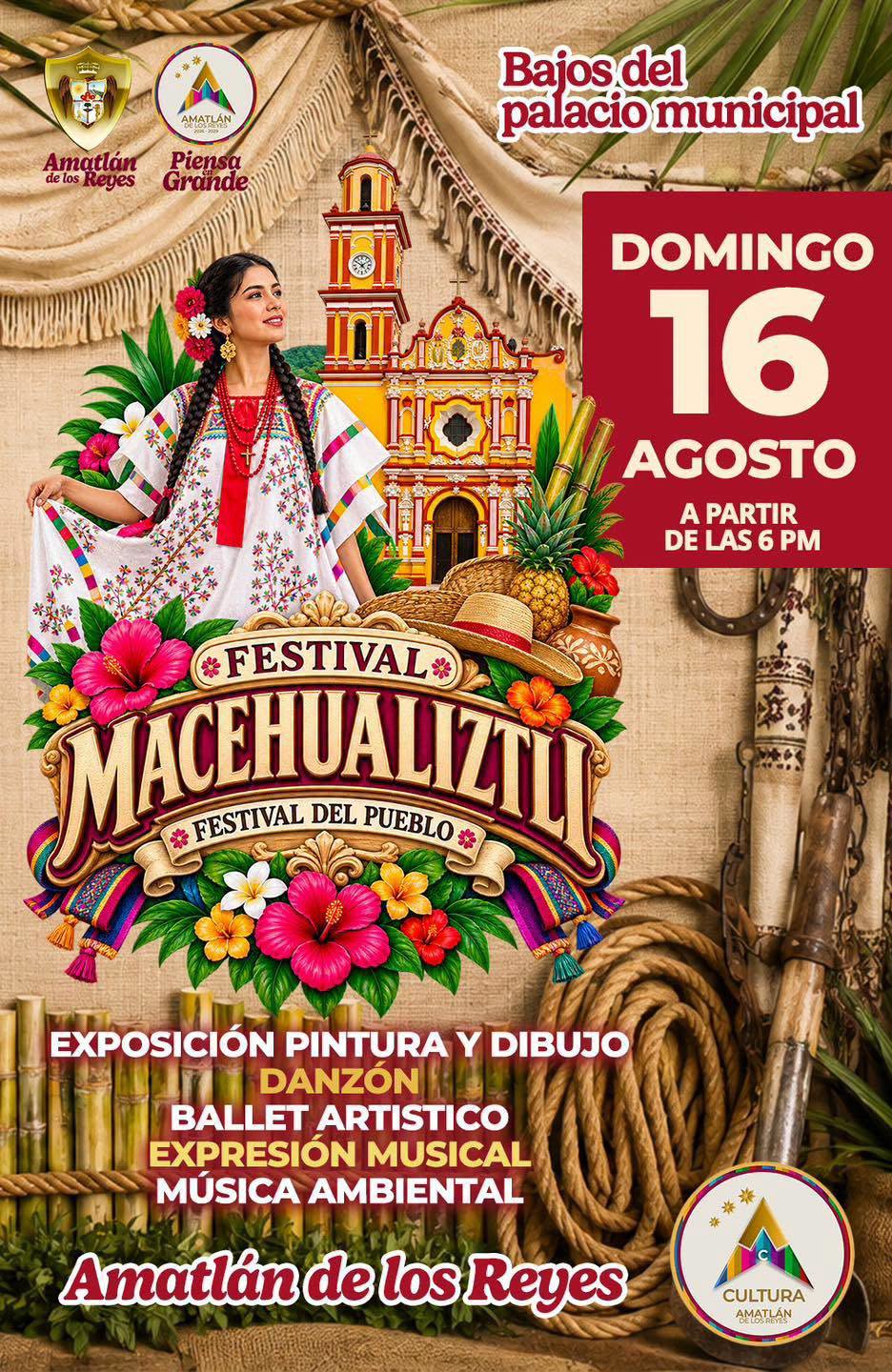 Festival MACEHUALIZTLI Festival del Pueblo